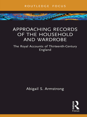 cover image of Approaching Records of the Household and Wardrobe